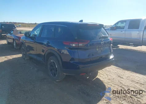 2024 Nissan Rogue Sv Fwd из США, поврежденный, VIN 5N1BT3BA8RC697738